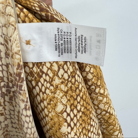 Babaton Snake Print Dress Small - Picture 8 of 9